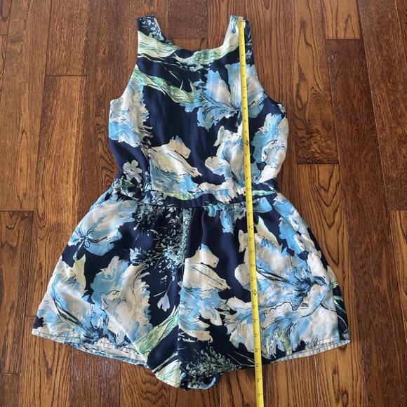 One Clothing Romper Womens S Floral Jumper Romantic Feminine Ocean Core Beach - Picture 8 of 16